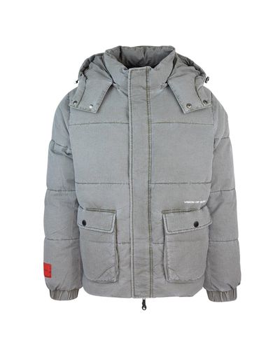 Hooded Padded Jacket - Vision of Super - Modalova