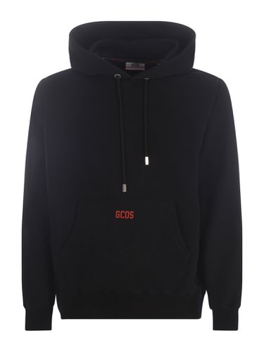 Hooded Sweatshirt basic Logo In Cotton - GCDS - Modalova
