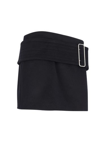 Ferragamo Wool Mini Skirt - Ferragamo - Modalova