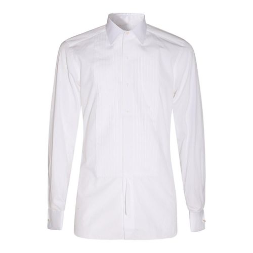 Pleat-detailed Long-sleeved Shirt - Tom Ford - Modalova