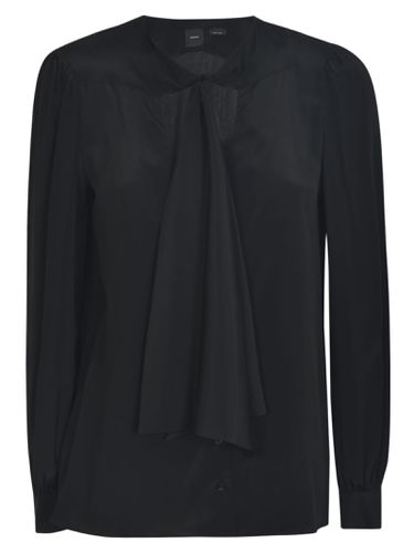 Pinko Bow Detail Longsleeved Top - Pinko - Modalova