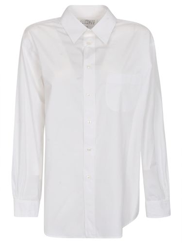 Oversize Plain Poplin Shirt - Maison Margiela - Modalova