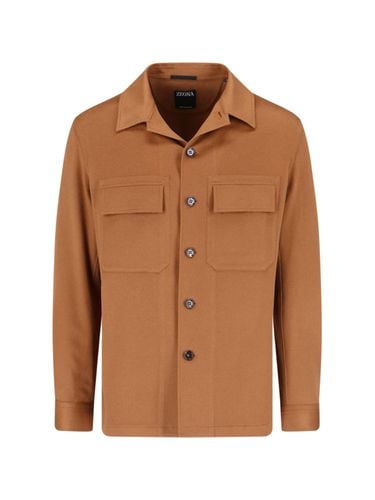 Zegna alba Shirt Jacket - Zegna - Modalova