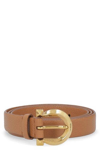 Ferragamo Leather Belt - Ferragamo - Modalova