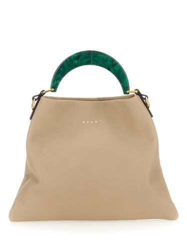 Marni Small patent Leather Hobo Bag - Marni - Modalova