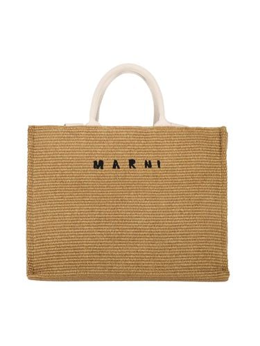 Marni Logo Tote Bag - Marni - Modalova