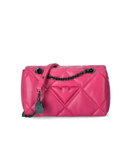 Quilted Chain-linked Shoulder Bag - Emporio Armani - Modalova