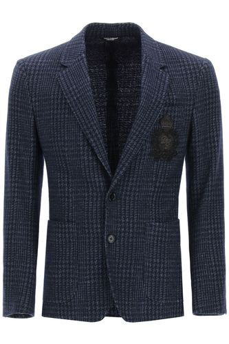 Tailored Blazer In Tartan Wool - Dolce & Gabbana - Modalova