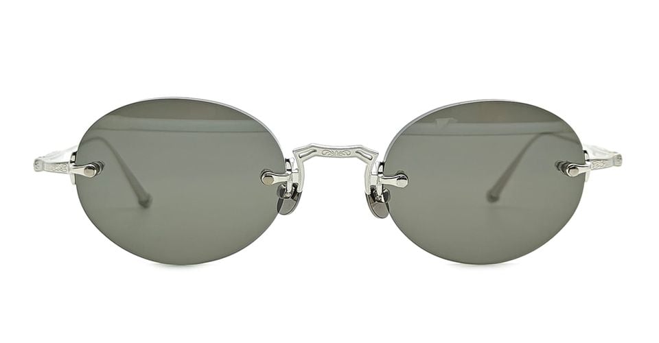 M5002 - Palladium White / Dark Grey Sunglasses - Matsuda - Modalova