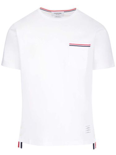 Rwb Stripe T-shirt - Thom Browne - Modalova