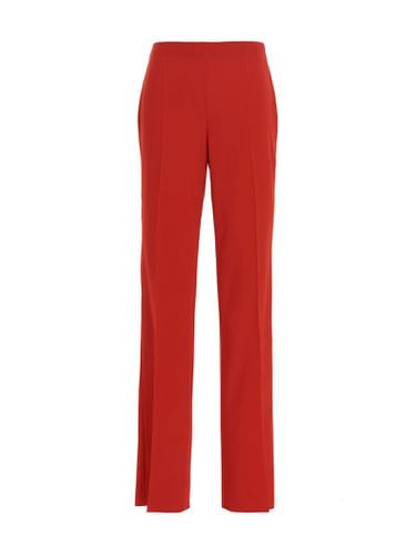 Ferragamo Straight Pants With Pleat - Ferragamo - Modalova