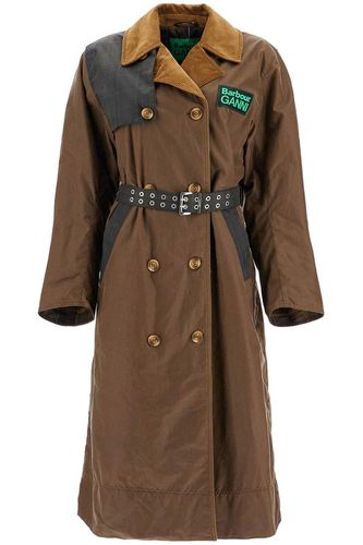 Barbour X Ganni Waxed Trench Coat - Barbour - Modalova