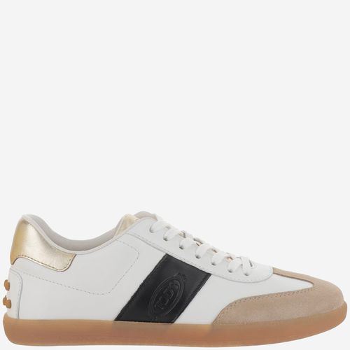 Tod's Leather Tabs Sneakers - Tod's - Modalova