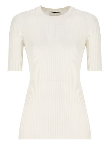 Jil Sander Silk T-shirt - Jil Sander - Modalova