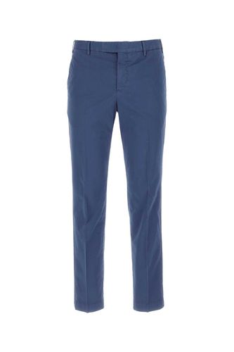 PT Torino Blue Stretch Cotton Pant - PT Torino - Modalova