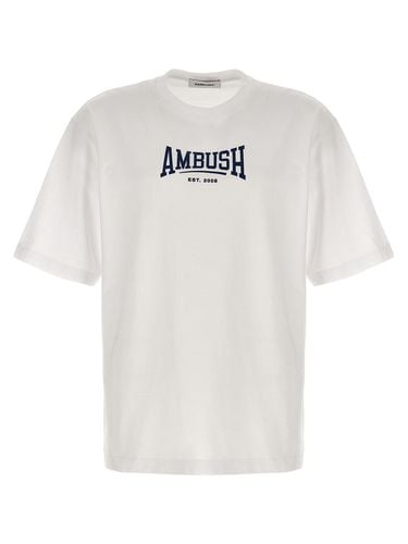 Logo Printed Crewneck T-shirt - AMBUSH - Modalova