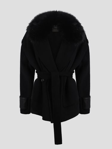 S. W.O. R.D 6.6.44 S. w.o. r.d. 6644 Coat With Fur Collar - S.W.O.R.D 6.6.44 - Modalova