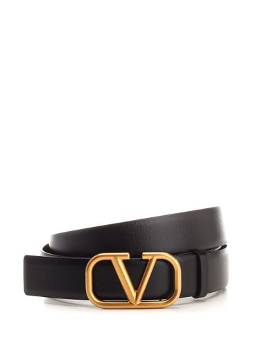 Gold vlogo Belt - Valentino Garavani - Modalova