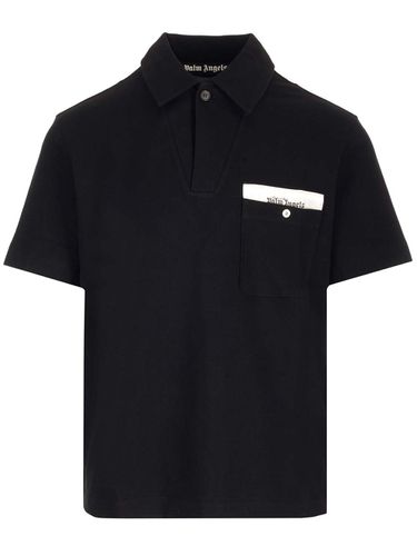 Sartorial Tape Pocket Polo Shirt - Palm Angels - Modalova