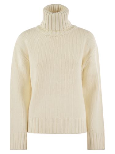 Wool, Silk And Cashmere Blend Turtleneck Sweater - Fabiana Filippi - Modalova