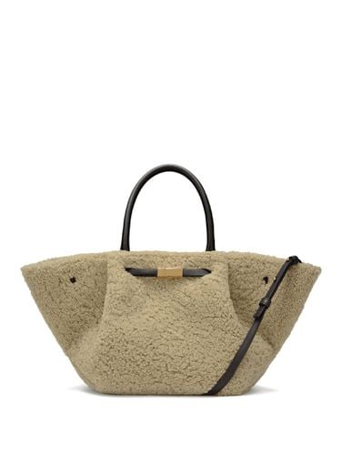 New York Midi Bag In Shearling - Demellier - Modalova