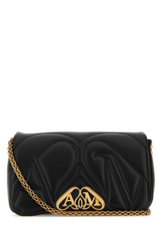 Leather Small Seal Shoulder Bag - Alexander McQueen - Modalova