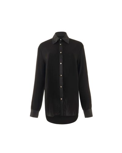 Long Shirt With Decorative Buttons - John Richmond - Modalova