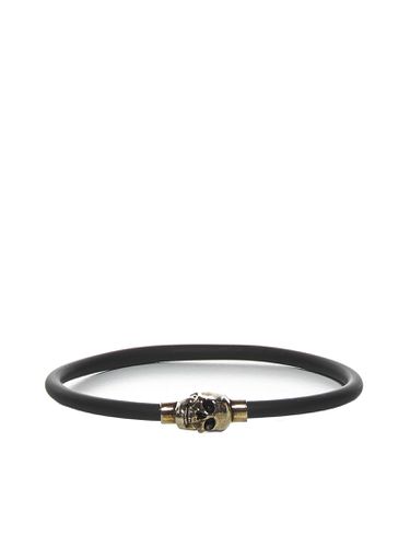 Skull Rubber Bracelet - Alexander McQueen - Modalova