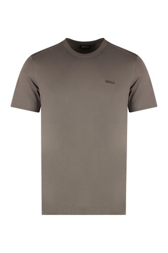 Zegna Cotton Crew-neck T-shirt - Zegna - Modalova