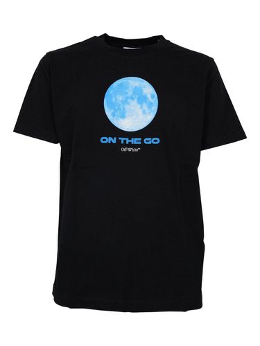 On The Go Moon Crewneck T-shirt - Off-White - Modalova