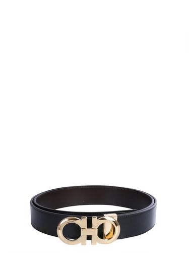 Gancini Reversible Buckle Belt - Ferragamo - Modalova