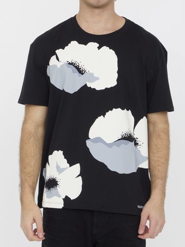 Valentino Flower Portrait T-shirt - Valentino Garavani - Modalova