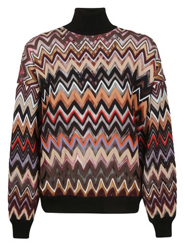 Missoni Turtle Neck Sweater - Missoni - Modalova