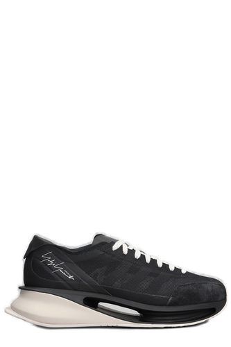 Y-3 Round Toe Lace-up Sneakers - Y-3 - Modalova