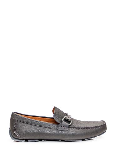 Ferragamo Leather Loafer - Ferragamo - Modalova