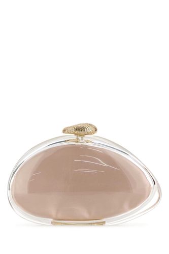 Transparent Methacrylate Ariel Clutch - Benedetta Bruzziches - Modalova