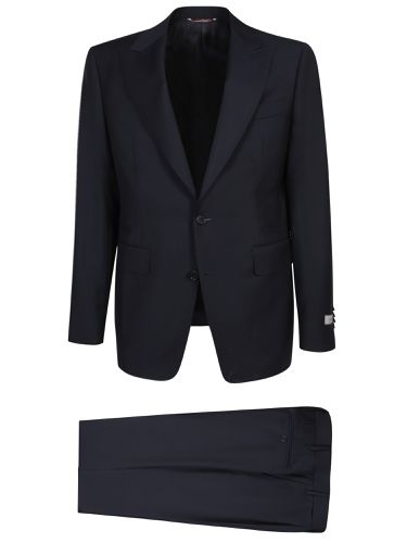 Canali Blue Mohair Suit - Canali - Modalova