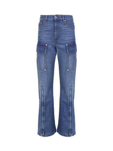 Cargo Retr Ans In Cotton Denim - Stella McCartney - Modalova