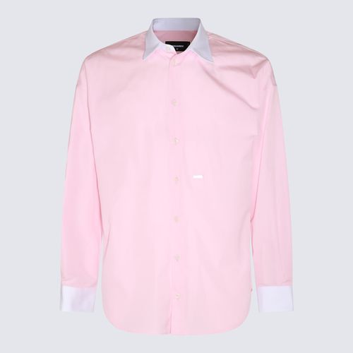 Dsquared2 Pink Cotton Shirt - Dsquared2 - Modalova