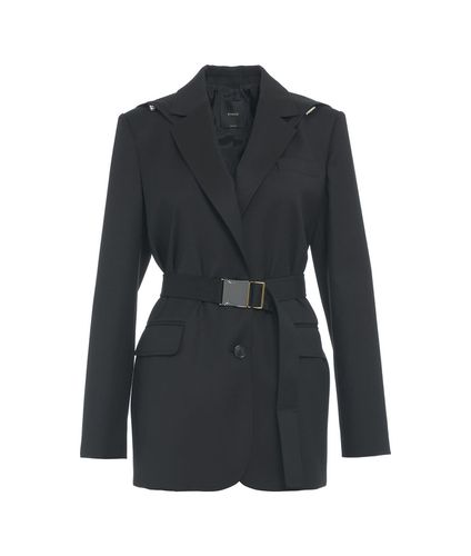 Pinko Single-breasted Belted Blazer - Pinko - Modalova