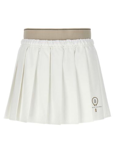 Pleated Mini Skirt - Brunello Cucinelli - Modalova