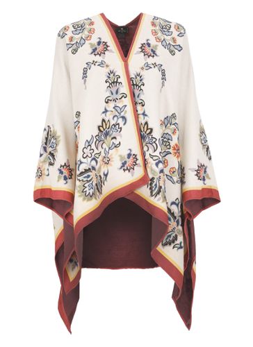 Etro Floral Paisley Cape - Etro - Modalova