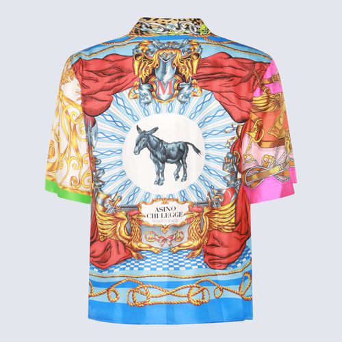 Moschino Multicolour Silk Shirt - Moschino - Modalova