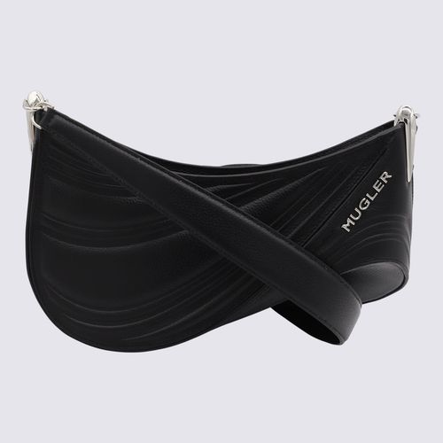 Leather Spiral Curve Shoulder Bag - Mugler - Modalova