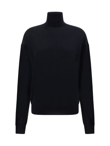 Wool Turtleneck Sweater - Saint Laurent - Modalova