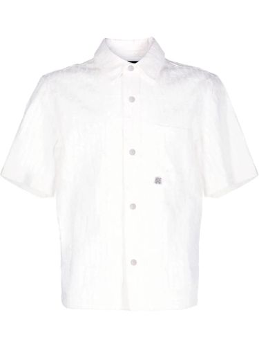 AMIRI White burnout Bowling Shirt - AMIRI - Modalova