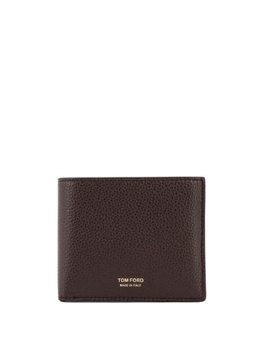 Soft Grain Leather T Line Classic Bifold Wallet - Tom Ford - Modalova