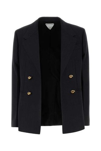 Bottega Veneta Slate Wool Blazer - Bottega Veneta - Modalova