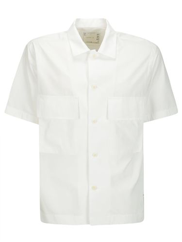 Short Sleeved Thomas Mason Poplin Shirt - Sacai - Modalova