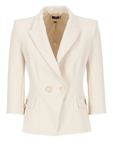 Elisabetta Franchi Pink Blazer - Elisabetta Franchi - Modalova